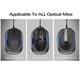 thumbnail image 4 of Mouse Mover-Almohadilla giratoria mecánica sin unidad bloqueo computadora (), 4 of 5
