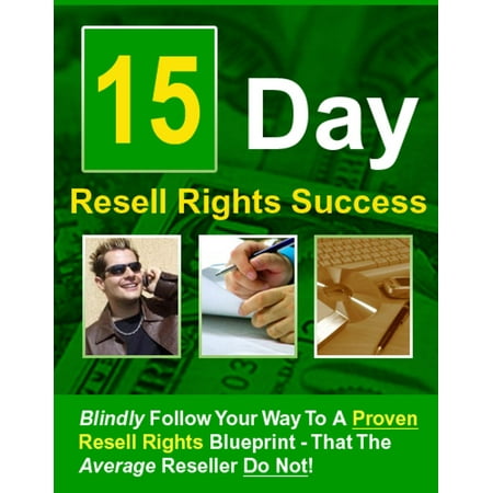 15 DAYS RESELL RIGHTS SUCCESS - eBook