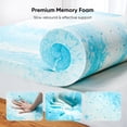 thumbnail image 2 of Cubrecolchón Marsail Memory Foam de 3 pulgadas, tamaño Twin XL, 2 of 6