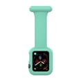 thumbnail image 3 of Correa de broche de silicona para Apple Watch pulsera de reloj, 3 of 8