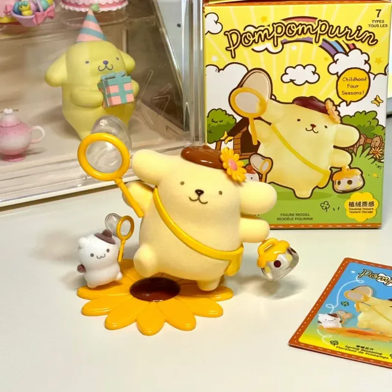 Miniso Sanrio Pom Pom Purin Childhood Four Seasons Series Blind