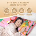 thumbnail image 4 of Lsque Different Dogs Christmas Body Pillow Case Cover,Ultra-Soft Microfiber Bed Pillow Cases 20x54 inches,Elegant Bedding,Breathable Durable Pillow Cover with Envelope Closure, 4 of 8