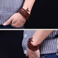 thumbnail image 7 of 108 Mala Prayer Beads Sandalwood Buddhist Bracelet Necklace Meditation 6mm F8L5, 7 of 7