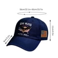 thumbnail image 4 of USA 250th Anniversary Hat 1776–2026 – Patriotic American Baseball Cap Adjustable Retro Embroidered Independence Day Cap for July 4th Festival Collectible Gift, 4 of 5