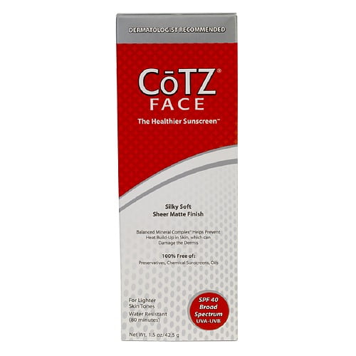cotz face sunscreen