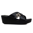 thumbnail image 1 of Sandalias para Mujer Jema 1158 negro 23.5, 1 of 4