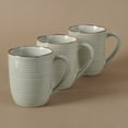 thumbnail image 4 of Famiware Tempus 4-Piece Stoneware Coffee Mug Sets, 14 oz Mugs for Kitchen,Castle Wall, 4 of 6