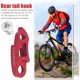 thumbnail image 2 of Sywqhk CANSUCC bicicleta patilla de cambio trasera MTB marco cola gancho extensor (rojo) Sywqhk Alta Calidad, 2 of 7