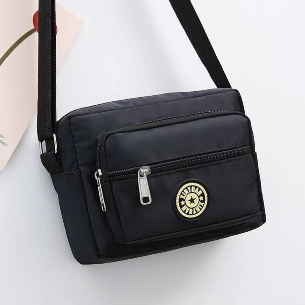 Bolso de mujer, bolso de madre, bolso de hombro de gran capacidad, bolso de puesto, bolso de mujer de mediana edad y anciana, bolso de mensajero de tela con flores