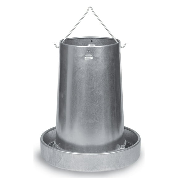 Gaun Galvanized Metal Chicken Feeder