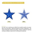 thumbnail image 3 of Uxcell 24 Pcs 5Star Patches Iron on Patches Blue Embroidered Patches Appliques Embellishments 1.1IN Repair Patch, 3 of 6
