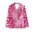 thumbnail image 6 of Iyufng Womens Pajama Sets Long Sleeve,Valentine's Day Pajama Sets for Women Plus Size,Sleepwear Sets,2 Piece Womens Plus Loungewear with Pockets V-Neck Valentines Love Heart Pjs S-XXXL, 6 of 7