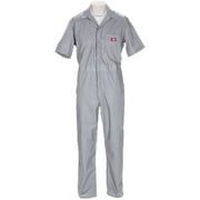 Dickies - Big Men's Short-Sleeve Poplin Coveralls