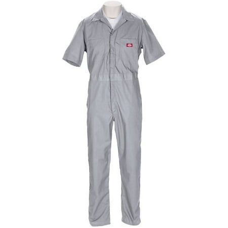 Dickies - Big Men's Short-Sleeve Poplin Coveralls