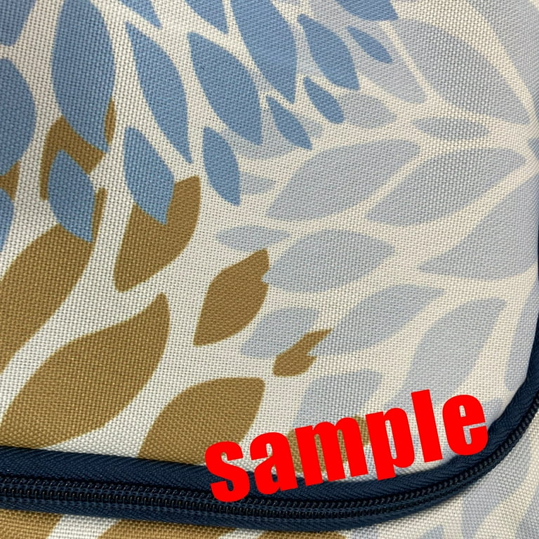 ECZJNT tiles border Moroccan Portuguese Azulejo Storage Bag Clear