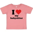 thumbnail image 3 of Inktastic I Heart My Babysitter Boys or Girls Baby T-Shirt, 3 of 5
