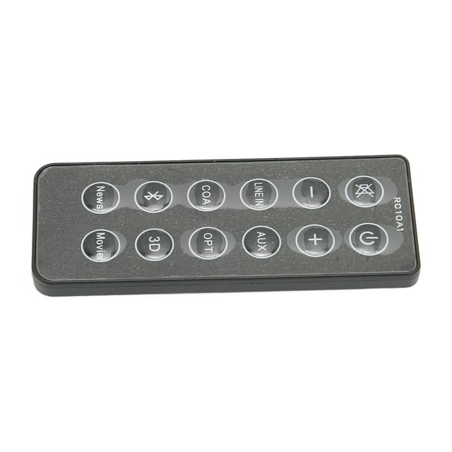 Haut-parleur Télécommande, Petite Résistance à l'Usure ABS Shell Noir Système de Sonorisation à Distance pour B3 RC10A1