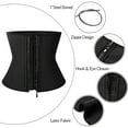 thumbnail image 3 of Women Waist Trainer Corset Slimming Body Shaper Trimmer Belt Latex Sauna Sweat Girdle Weight Loss Shapewear Fat Burning Cinchers, 3 of 6