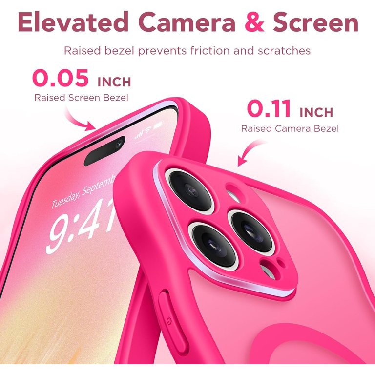 CAPRARO Fashion Cell Phone Case for iPhone 15 Pro Max, New,Hot
