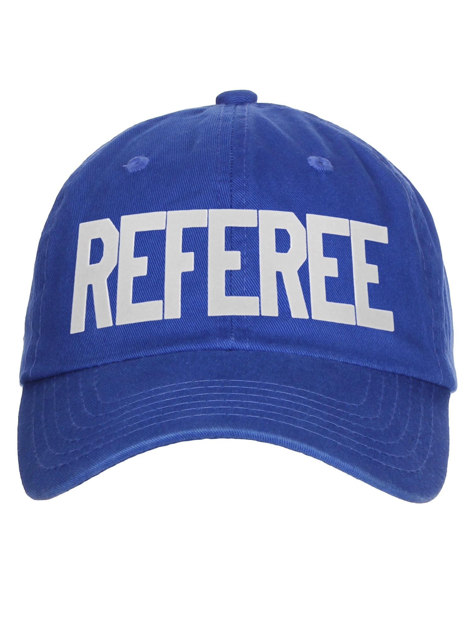 Classic Referee Hat Premium Cotton Low Profile Unstructured Adjustable