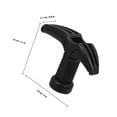 thumbnail image 2 of QUMIIRITY 6pcs T Handle Bolts Lawn Mower Black ABS Starter Handle for Trimmer, 2 of 7