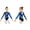 Royal Blue, variant on Girls Gymnastics Sports Leotard Sparkle Ballet Dance Bodysuit Size 6-16 Pink 10