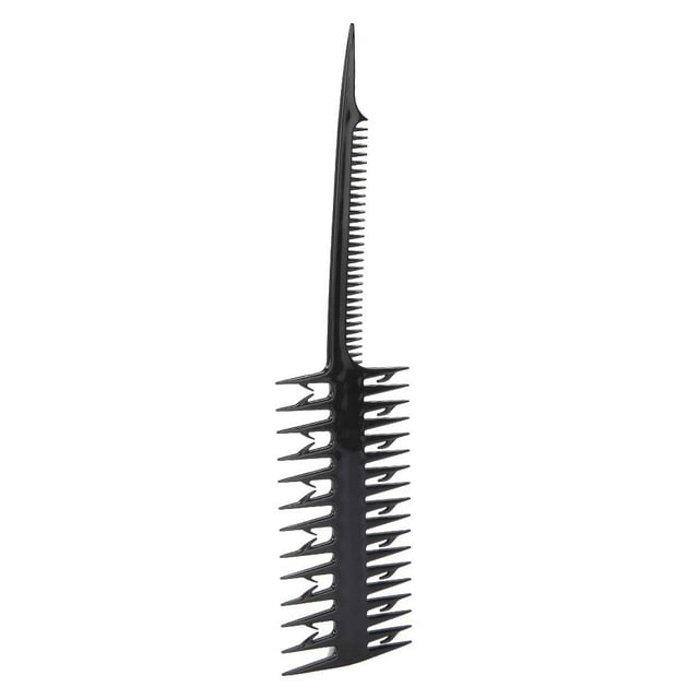 Peine profesional BuyWeek de doble cara ancho de pelo fino Color azul
