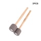 thumbnail image 5 of Greeniant 2 piezas Snare Drum Stick reemplazo Drummer Band portátil mango de baqueta mazo instrumento Musical equipo de percusión Accesorios para instrumentos musicales Gris Greeniant OD028471-02, 5 of 6
