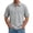 Grey, variant on Mens Polo Shirts 2026 Summer Casual Lightweight Breathable Relaxed Fit Short Sleeve Collared Work T Shirt Golf Shirt