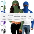 thumbnail image 4 of VBVC Unisex UPF 50+ Cycling Arm Shrug and Neck Gaiter Set,Biking Hiking Breathable Quick-Dry Sun Protection Kit for Men and Women,Blue,Free Size, 4 of 10
