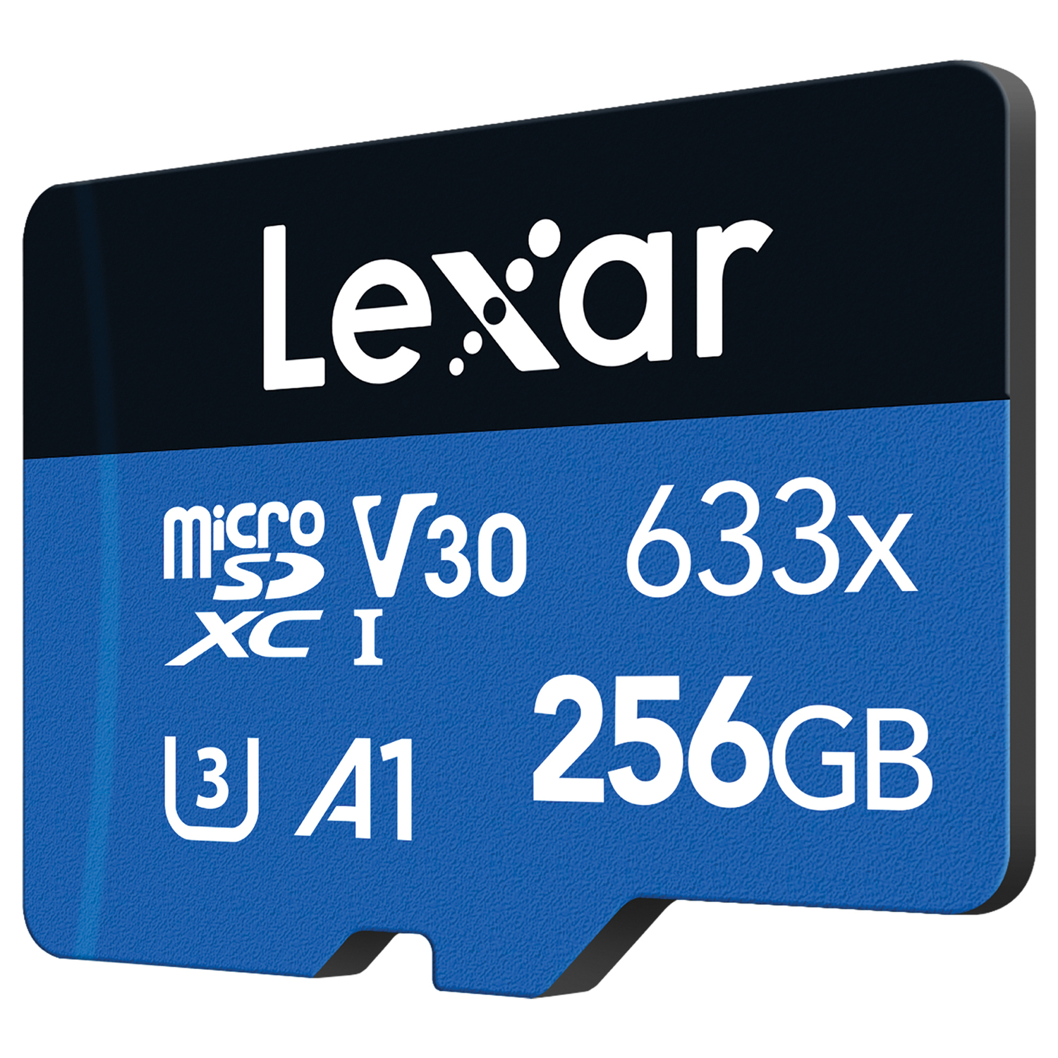 Lexar High-Performance BLUE Series 633x microSDHC/microSDXC UHS-I Card (256 GB)