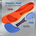 thumbnail image 3 of 4D Sports Insoles Soft Men's Deodorant Insole Flat Arch Support Full Pad Elastic Massage Insole For Running Soles Hightechnology White EU45-46, 3 of 6