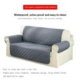 thumbnail image 3 of Quilted Sofa Cover, Reversible Loveseat Covers, Thickened Fabric Furniture Protector with Non Slip Design, Easy Care & Machine Washable, Long Over Back & Water Resistant for Home, 3 of 5