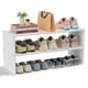 thumbnail image 1 of Organizador Extensible de Zapatos Cidaziya de 2 Niveles en Blanco, 1 of 8