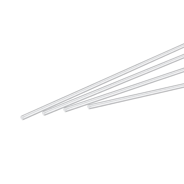 Unique Bargains Round Solid Aluminum Rod 2mm Dia.100mm Length Lathe Bar Stock for DIY 20pcs
