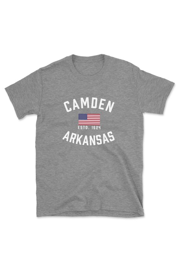 Camden Arkansas Patriot Men's Cotton T-Shirt