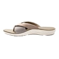 thumbnail image 4 of ABEO  Women's Kelly Metatarsal - Flip Flop Sandals in Brown, 4 of 6
