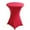 Red1A, variant on Cocktail Tablecloth*1 Piece 43.3X23.6 Inch Spandex Round Tablecloth Cocktail Blue Table Covers Fitted Stretch Tablecloth for Wedding Banquet Party Birthday Table Cloth