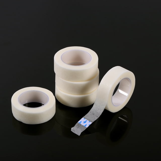 5 Rollos De Cinta De Extensión De Pestañas, Cinta De Pestañas, Cinta De Pestañas Postizas, Cinta Médica De Extensión De Pestañas Para Técnicos Profesionales De
