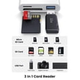 thumbnail image 3 of Lector de tarjetas SD BKYMPR 3 en 1 para iPhone iPad Mac con USB-C, 3 of 7