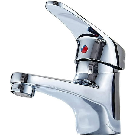 Robinet Salle Bain Visage bassin unique robinet robinet brosse évier  mitigeur vanité eau salle de bain robinets accessoires ménagers (Color : C)