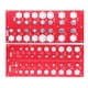 thumbnail image 5 of Checker Nut Bolt Thread Checker Pulgadas Tablero Métrico 38 Tamaño Calibre Identificador Regla Estándar, 5 of 7