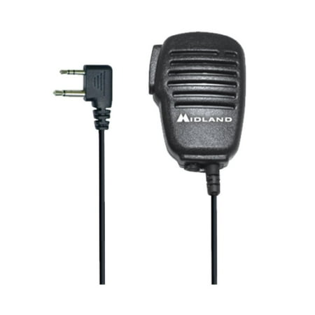 Midland Speaker - Midland Radios Biztalk BA4 PPT Button Speaker Mic for BR200 UHF Business Radio