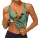 thumbnail image 3 of Fotbe Retro Birds Sujetador Deportivo Largo sin Aros para Mujer con Almohadillas y Soporte Medio, Transpirable y Absorbente, Camiseta Tipo Chaleco o Tank Top-Small, 3 of 8