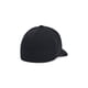 thumbnail image 2 of Gorra Under Armour Blitzing Stretch Fit para niños, color negro y gris moderno, 2 of 2