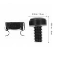 thumbnail image 3 of WHAMVOX 50 Sets Screws Set in Simple Design for Cabinets and Machines, 3 of 8