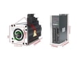 thumbnail image 2 of 130/1.5kw/2500 To 6N Permanent Magnet AC Synchronous Servo Motor Driver Set Brake Optional High Power And High Speed ,Low Noise, 2 of 2
