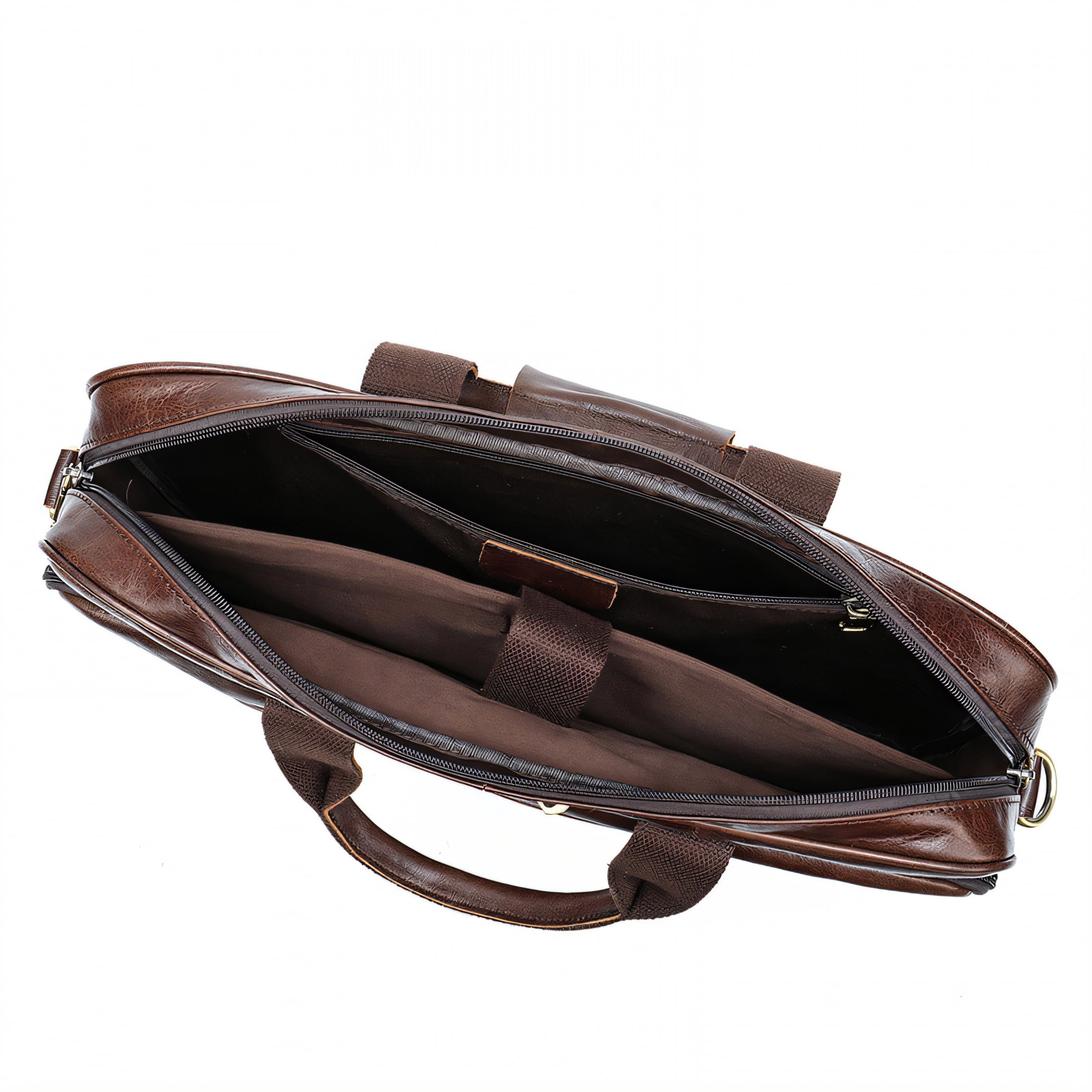 GASTROPOD Briefcases for Men,Hard Texture Laptop Bag for Men,Convenient for Daily Use Messenger Bag for Men,Red Brown