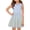 #A14-Sky Blue, variant on Abcomgle Summer Dress for Girls Casual A-Line Sleeveless Midi Dress Striped Crew Neck Sundresses Loose Swing Dresses,Pink,3-4Years