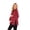 Wine Red, variant on Women’s Maternity Shirts Long Sleeve Split Side Pregnancy Tee Top Tunic Blouse Casual Mama Clothes